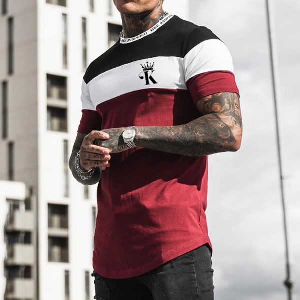 Casual Round Neck Short Sleeve Digital Printing - Image 2