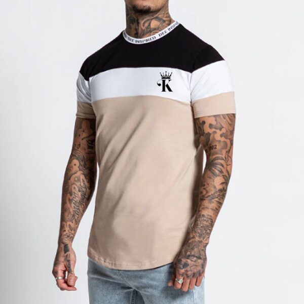 Casual Round Neck Short Sleeve Digital Printing - Image 4