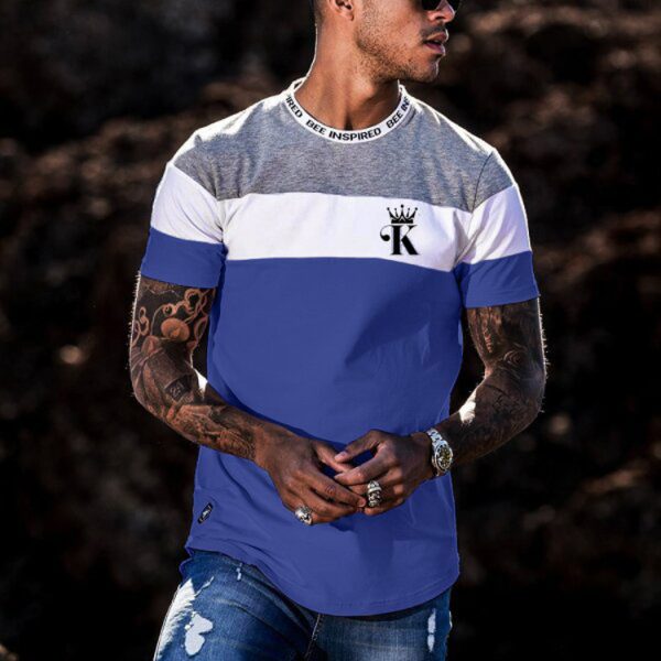 Casual Round Neck Short Sleeve Digital Printing - Image 3