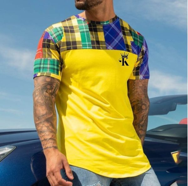 Casual Round Neck Short Sleeve Digital Printing - Image 6