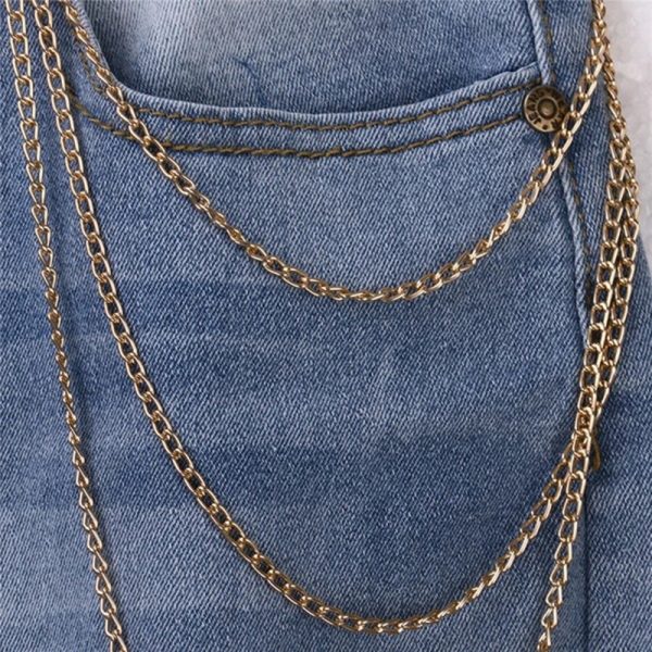 Women's exaggerated big ripped jeans - Image 2