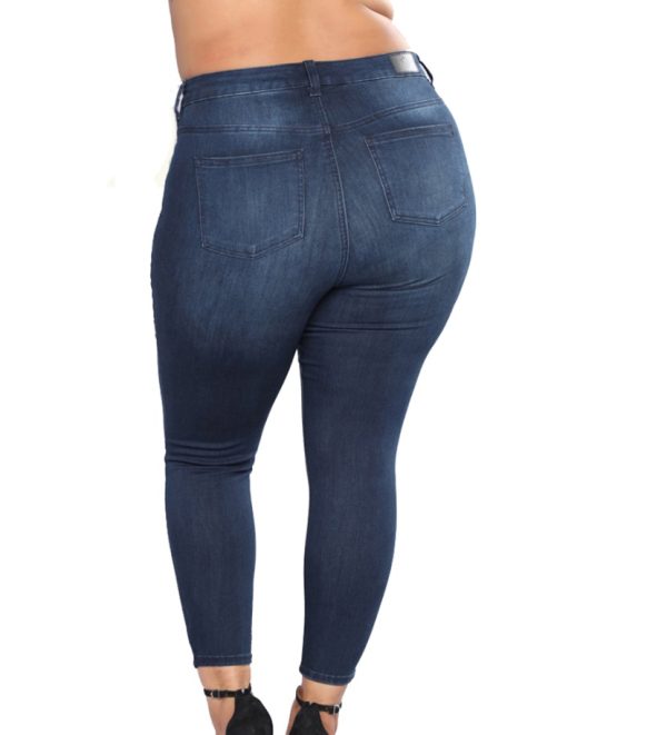 Shredded feet jeans - Image 2