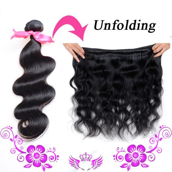Peruvian virgin hair body wave Peru real human hair hair hair - Image 5
