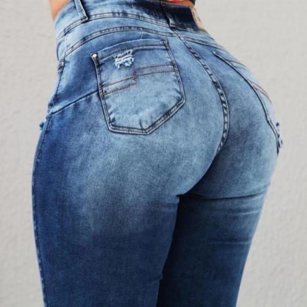 Stretch ripped jeans - Image 5