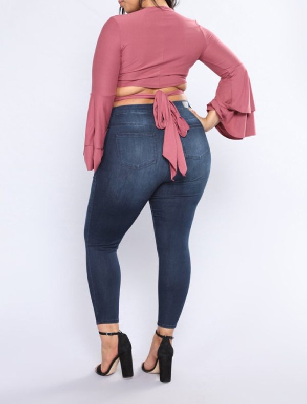 Shredded feet jeans - Image 5