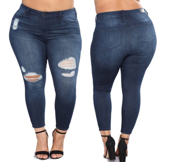 Shredded feet jeans - Image 6