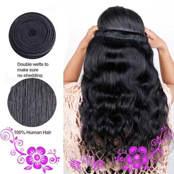Peruvian virgin hair body wave Peru real human hair hair hair - Image 3