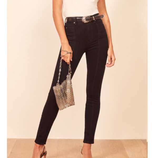 Stitching slimming ladies jeans - Image 4