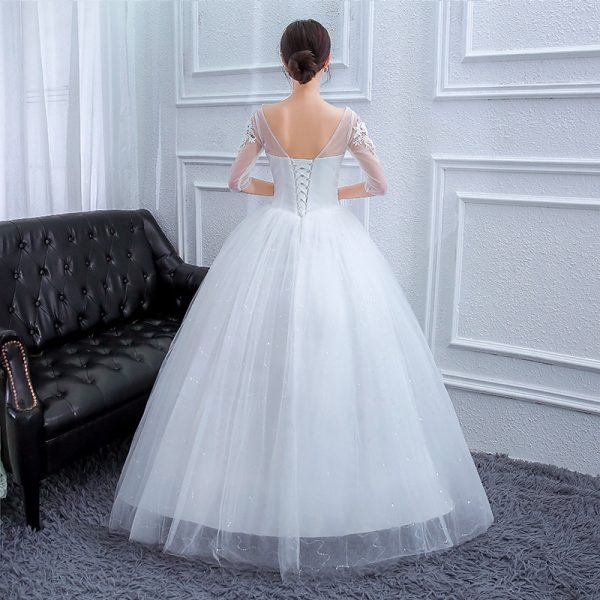 New bride wedding dress - Image 5