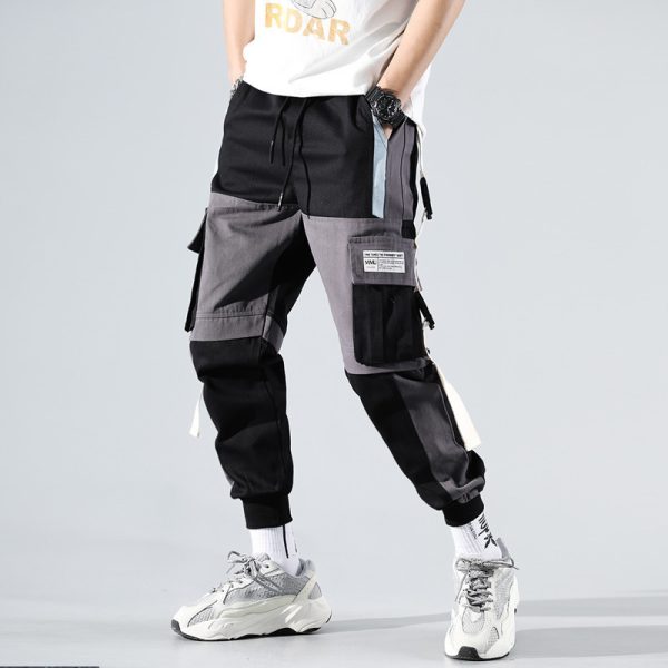 Trendy All-match Loose White Pants For Men - Image 2