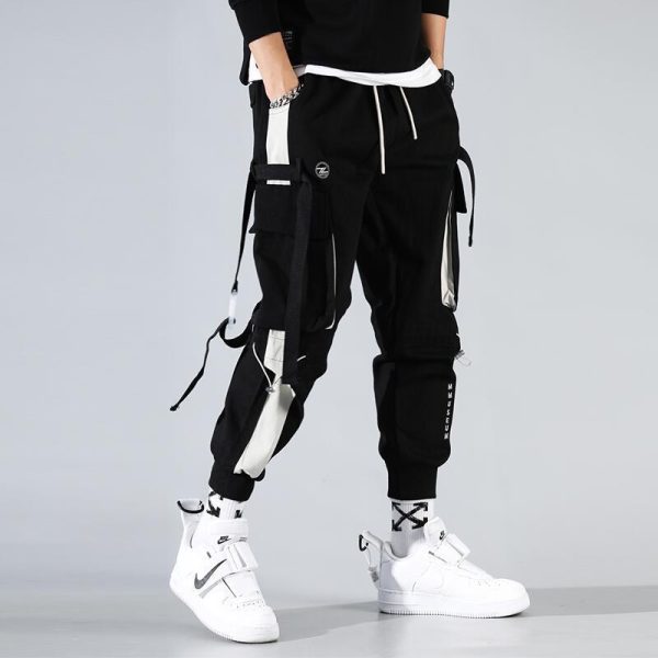 Trendy All-match Loose White Pants For Men - Image 6