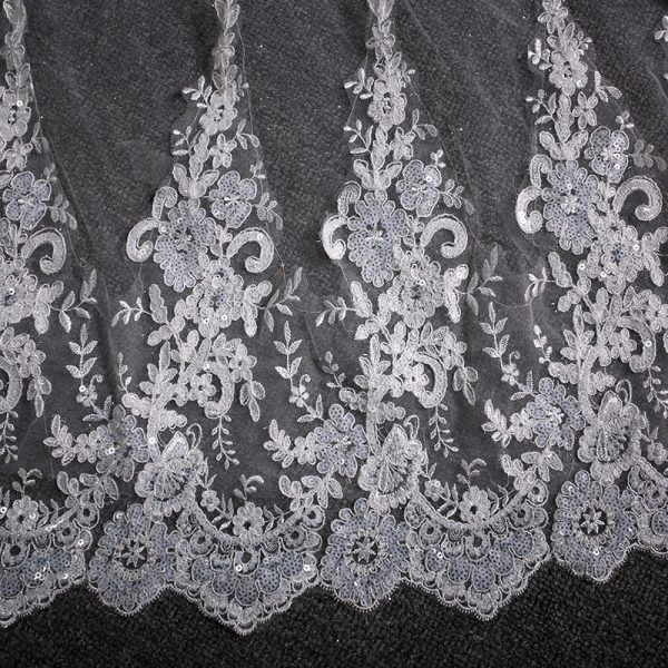 Lace Lace Wedding Dress Trailing Bridal Headdress - Image 4