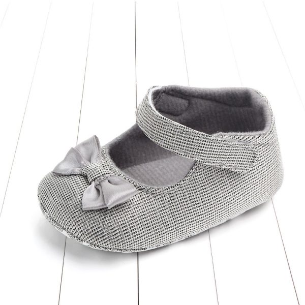 Princess shoes bow baby shoes - Image 3