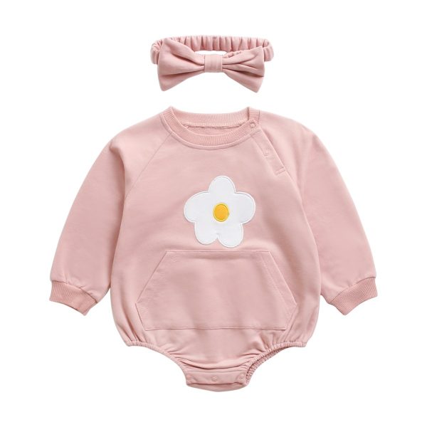 Baby's One-Piece Clothes Baby's Spring And Autumn Baby Clothes - Image 5