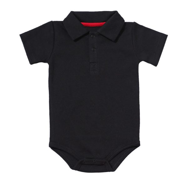 Lapel baby onesies - Image 2