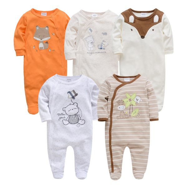 Cartoon baby jumpsuit - Image 6