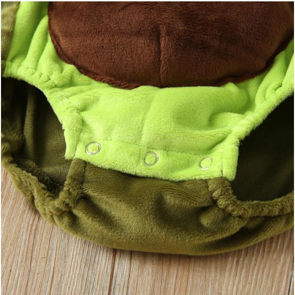 Fashion Baby Hooded Crawling Baby Jumpsuit - Image 5
