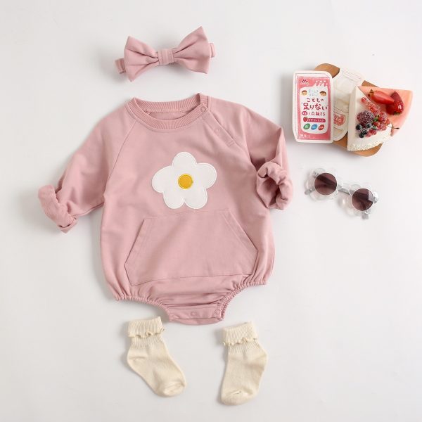 Baby's One-Piece Clothes Baby's Spring And Autumn Baby Clothes - Image 2