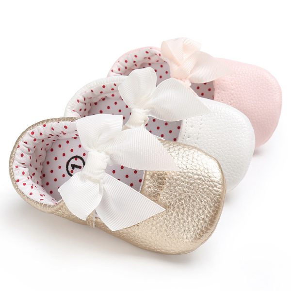 Baby Shoes Baby Shoes Soft Sole Pu Princess Shoes - Image 4