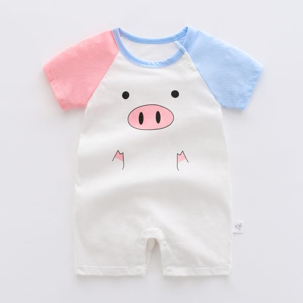 Newborn Baby Clothes Summer Romper Pajamas - Image 6
