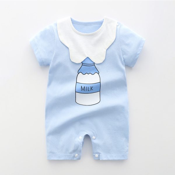 Newborn Baby Clothes Summer Romper Pajamas - Image 2