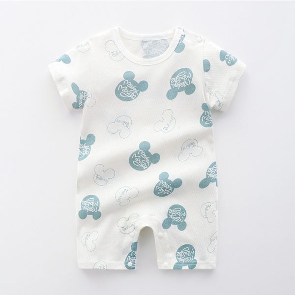 Newborn Baby Clothes Summer Romper Pajamas - Image 7