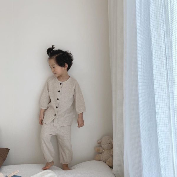 Newborn Home Clothes Baby Short Sleeved Romper Romper - Image 4