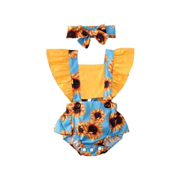 Girl Clothes Cartoon Summer Newborn Clothing For Baby Girls - Image 3