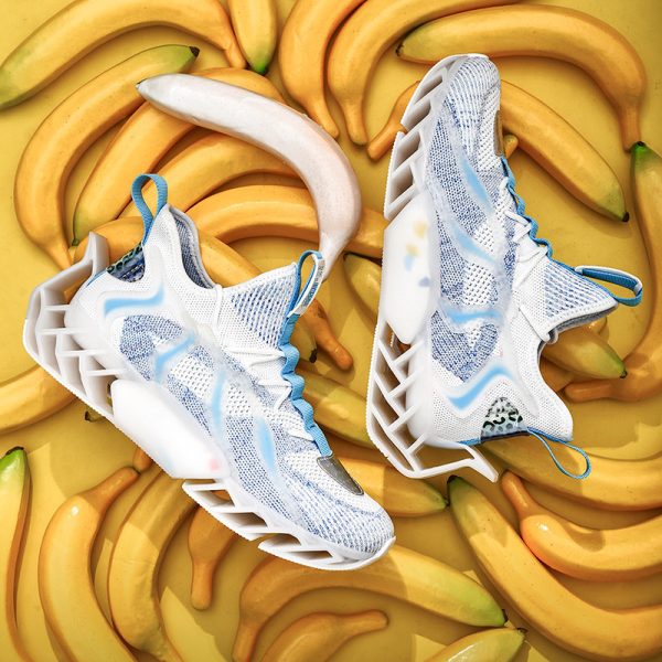 Flying Woven Leisure Thick Soled Sports Shoes For Men - Image 2