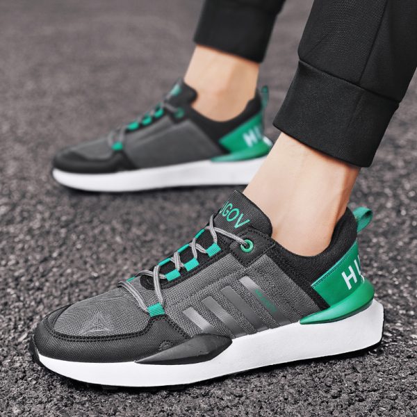 Summer New Style Net Shoes Breathable Sports Casual Shoes Men - Image 3