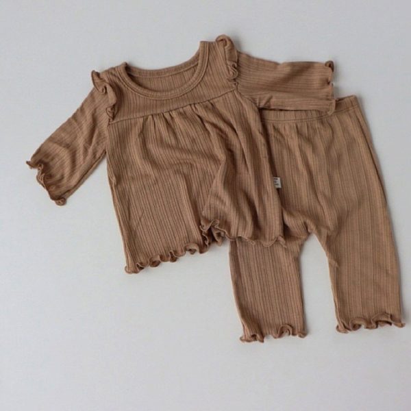 Children'S Clothing Baby Bottoming Suit Cotton Soft Baby Pajamas Baby Clothes Baby Home Service - Image 4
