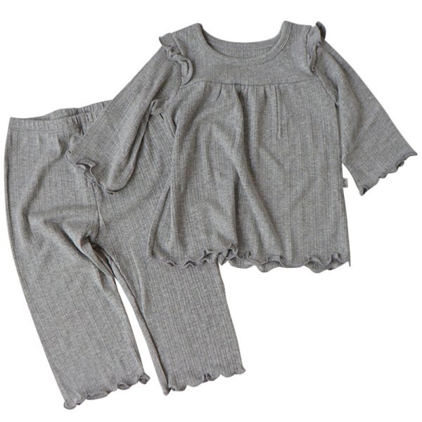 Children'S Clothing Baby Bottoming Suit Cotton Soft Baby Pajamas Baby Clothes Baby Home Service - Image 5