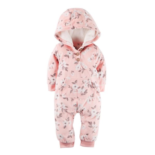 Romper Long-sleeved Polar Fleece Baby Clothes Romper - Image 9