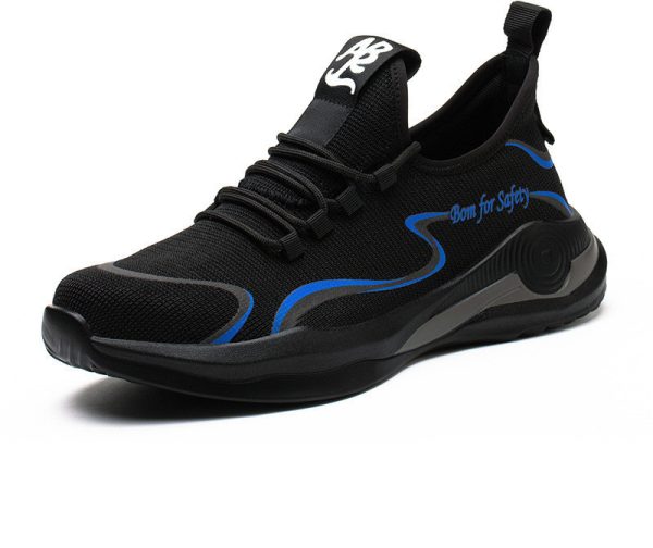 Men Work Safety Shoes Anti-Puncture Working Sneakers Male Indestructible Work Shoes Men Boots Lightweight Men Shoes Safety Boots - Image 8