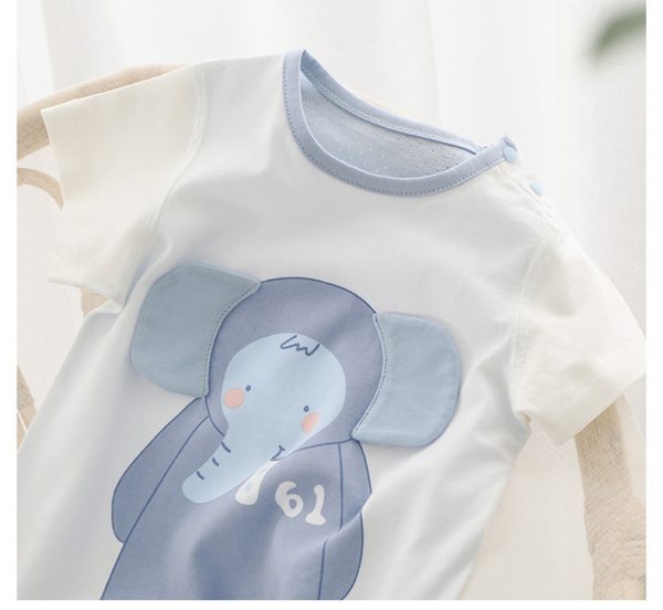 Summer Clothes For Outing Baby Onesies - Image 3