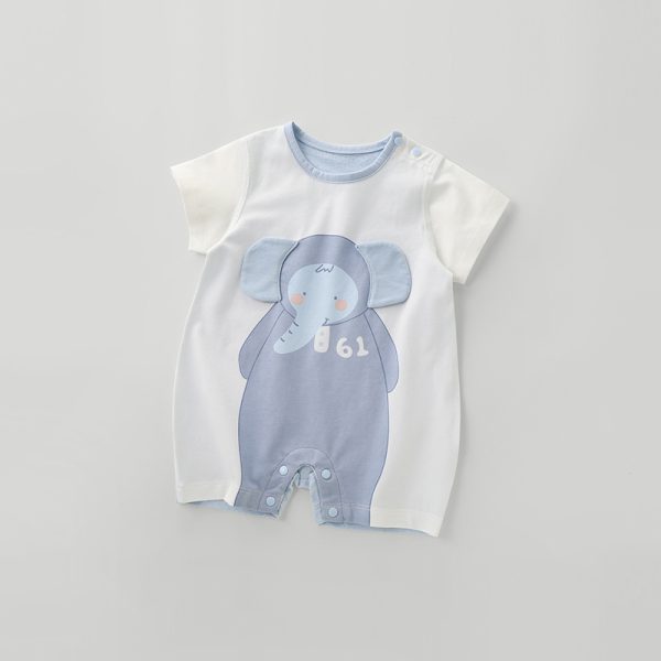 Summer Clothes For Outing Baby Onesies - Image 2