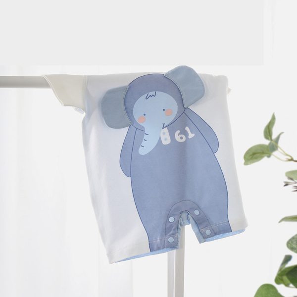 Summer Clothes For Outing Baby Onesies - Image 4