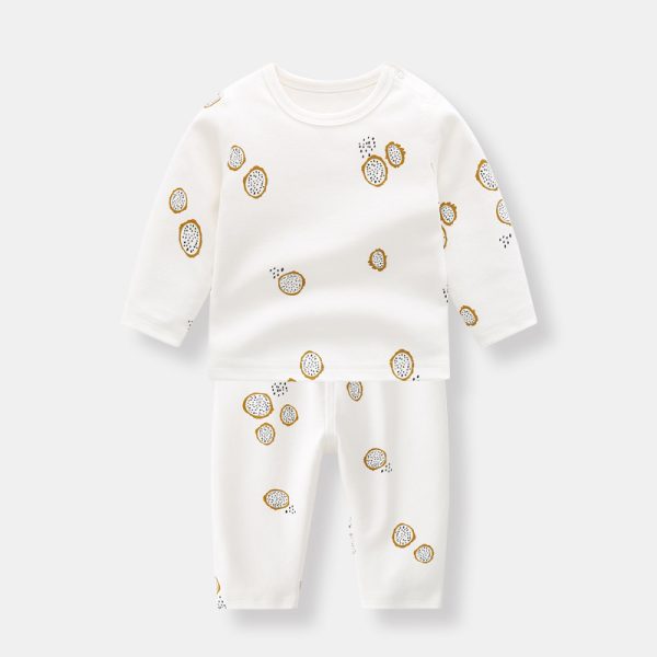 Newborn Split Clothes Pure Cotton Baby Pajamas - Image 8