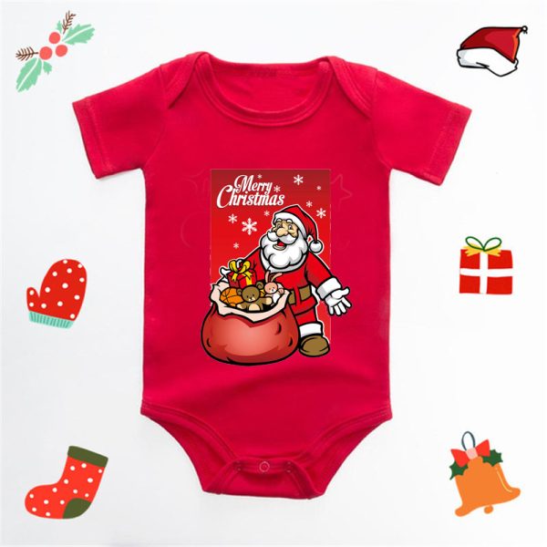 Baby Romper Jumpsuit Red Fart Clothes - Image 8