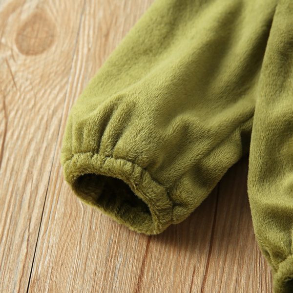 Fashion Baby Hooded Crawling Baby Jumpsuit - Image 4