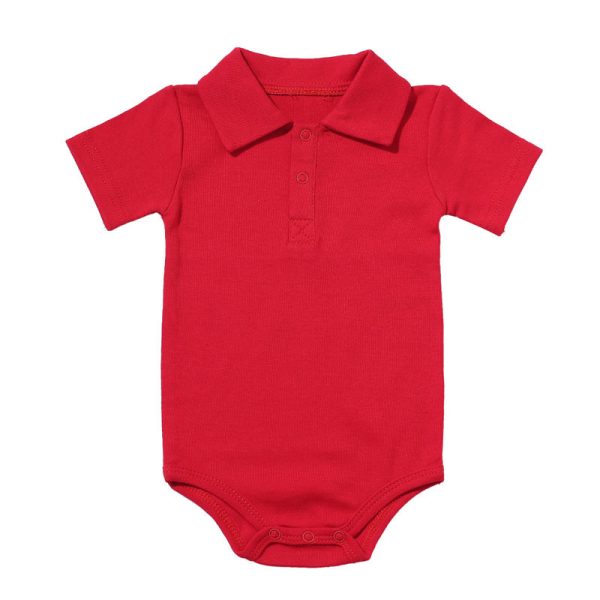 Lapel baby onesies - Image 8