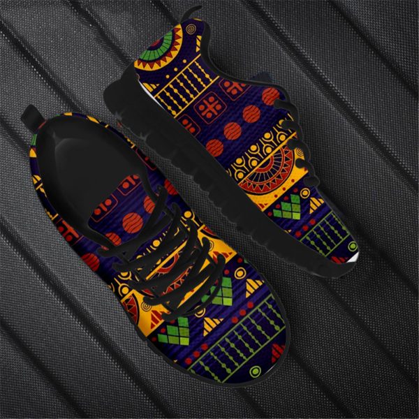 Printed Sports And Leisure Mesh Running Shoes For Men And Women - Image 2