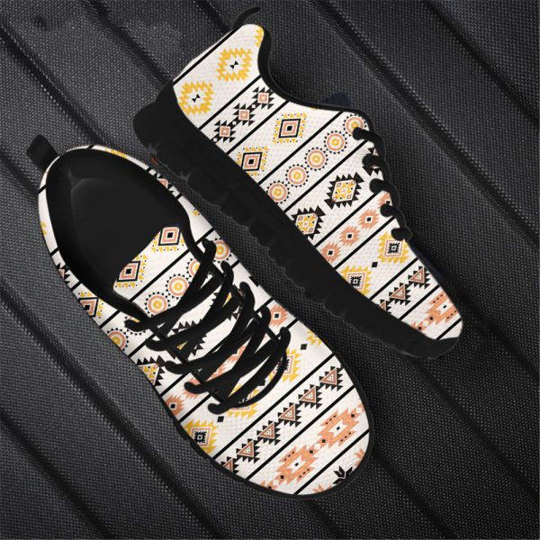 Printed Sports And Leisure Mesh Running Shoes For Men And Women - Image 3