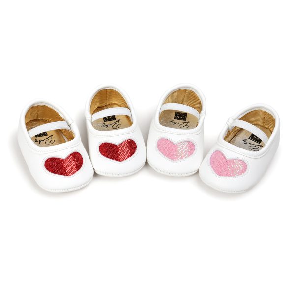 Four hearts baby princess shoes baby shoes baby shoes 3843 - Image 9