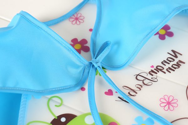 2021 EVA food clothes baby clothes children's long-sleeved anti-dressing clothes baby bib bib - Image 2