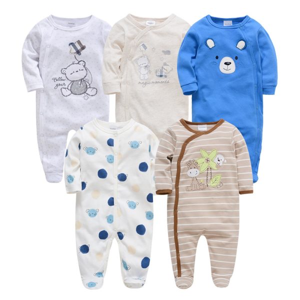 Cartoon baby jumpsuit - Image 5
