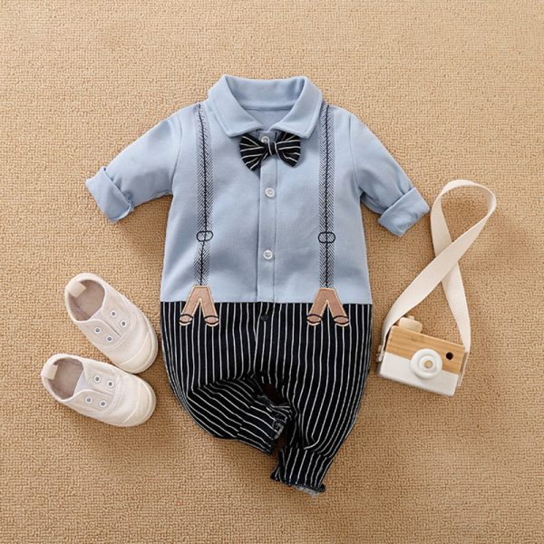 Malapina Newborn Baby Boy Rompers Summer Clothes Infant Shor - Image 5