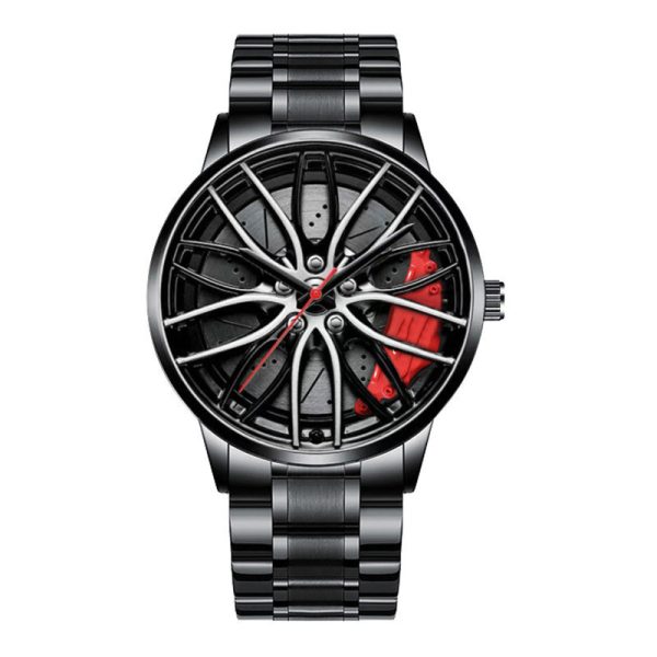 Automatic Movement Watch Mens Vacuum Plating Wheels - Image 9