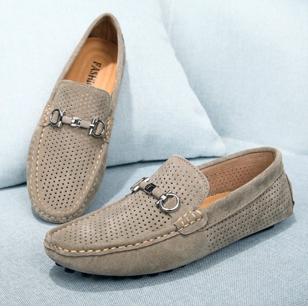 Genuine Leather Men casual shoes - Image 4