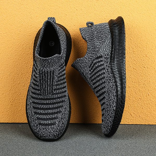 Mesh Sneakers For Men Non-slip Walking Running Shoes - Image 7